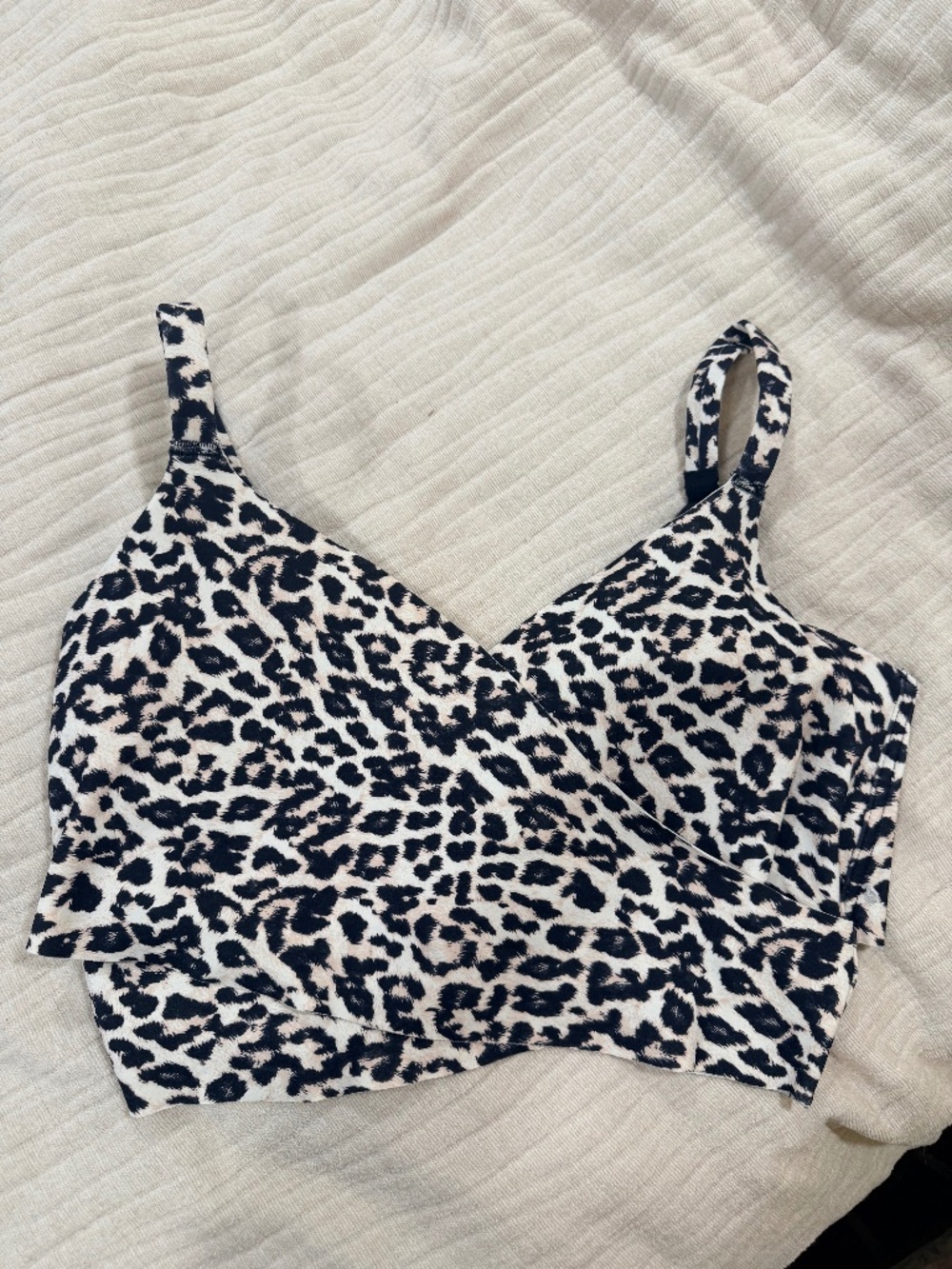 Etam leopard printed cami
